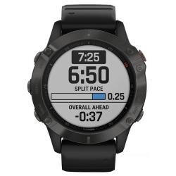 Умные часы Garmin Fenix 6 Sapphire, серебристый