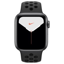 Умные часы Apple Watch Series 5 40 мм Steel Case GPS + Cellular, черный космос / черный