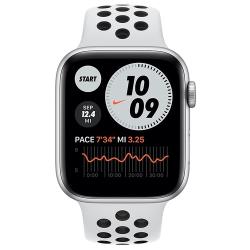 Умные часы Apple Watch Series 6 44 мм Aluminium Case GPS RU, серый космос / черный