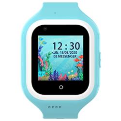 Умные часы для детей KT21 с GPS, видеозвонком, виброзвонком, камерой и 4G. Wonlex Smart Baby Watch. Чёрные