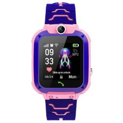 Детские умные часы Smart Baby Watch Q12 GPS, голубой / синий