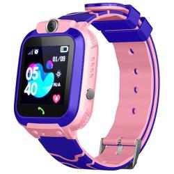 Детские умные часы Smart Baby Watch Q12 GPS, голубой / синий