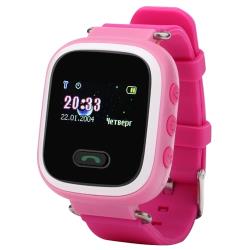 Детские часы с GPS Baby Watch GW900S blue с цветным узким экраном (голубые)