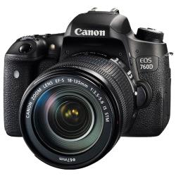 Фотоаппарат Canon EOS 760D Kit EF-S 18-55mm f / 3.5-5.6 III, черный