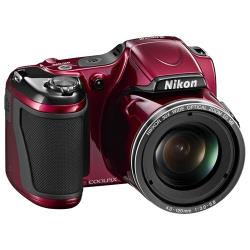 Фотоаппарат Nikon Coolpix L820, красный