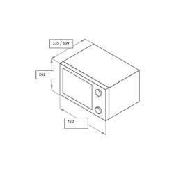 Микроволновая печь MAUNFELD GFSMO.20.5W