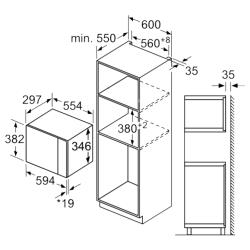 Встраиваемая микроволновая печь Bosch BEL524MB0