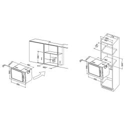 Микроволновая печь встраиваемая Hotpoint-Ariston MWHA 122.1 IX