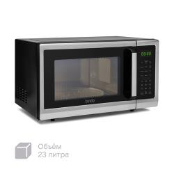 Микроволновая печь Tuvio MG8S23SH1 с функцией гриля и разморозки, серебристый / черный