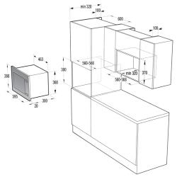 Микроволновая печь встраиваемая Gorenje BM171E2XG