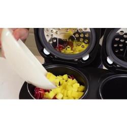 GFGRIL Мультиварка 3 в 1 с двумя чашами GFM-210: мультиварка, пароварка, йогуртница