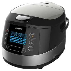 Мультиварка Philips HD4737 / 03 Viva Collection, черный / серебристый