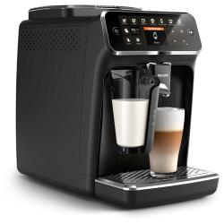 Кофемашина Philips EP4346 / 70 4300 Series LatteGo, черный / особый серебристый спрей