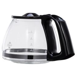 Кофеварка капельная Comfee CF-СМ2501, 600 Вт, стеклянный кувшин 650 мл, поддержание температуры, противокапельная система, нерж сталь / черный пластик