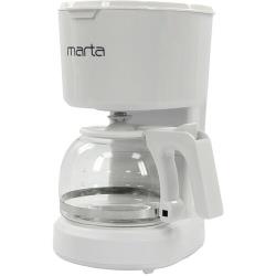 MARTA MT-2116 белый жемчуг кофеварка