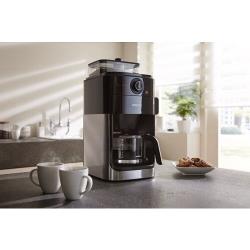 Кофеварка капельная Philips HD7767 Grind &amp; Brew, черный / металлик