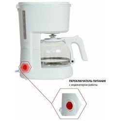 Кофеварка jvc JK-CF25 white