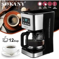 Кофеварка автоматическая капельная SOKANY 121E