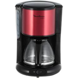 Капельная кофеварка MOULINEX Subito FG360D10, 10-15 чашек, автоподогрев, противокапельная система, корпус с металлическими вставками