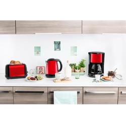 Капельная кофеварка MOULINEX Subito FG360D10, 10-15 чашек, автоподогрев, противокапельная система, корпус с металлическими вставками