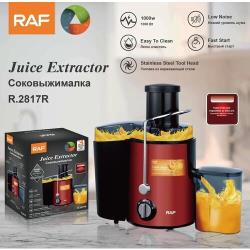 Соковыжималка R.2817 Juice Extractor / 1000Вт / 2 скорости+импульс / емкость для сока 450мл / емкость для мякоти 1500мл / защита от перегрева / нержавеющая сталь