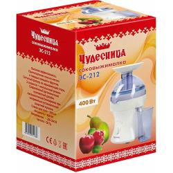 Соковыжималка Чудесница ЭС-212 белый / синий