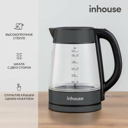 Чайник электрический 1726, inhouse 2200 Вт, 1,7 л.