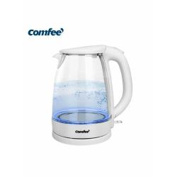 Чайник электрический Comfee CF-KT7001 объемом 1.7 литра, 2200 Вт, светло-серый