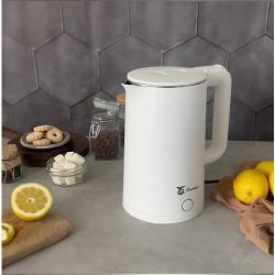 Чайник электрический металлический KONONO зеленый 2,3 л для кухни 1800W