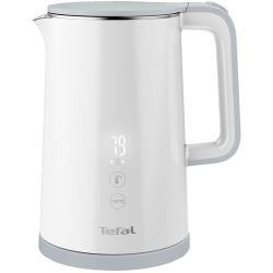 Чайник электрический Tefal Sense KO693110 1.5 л, 5 режимов, поддержание температуры, дисплей, автоотключение, 1800 Вт, белый