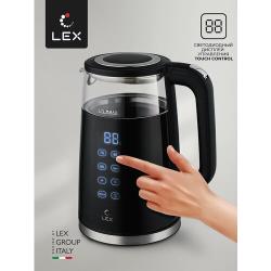 Чайник электрический двойные стенки подсветка LXK 30015-1