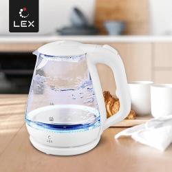 Чайник электрический с подсветкой LEX LXK 30010-1