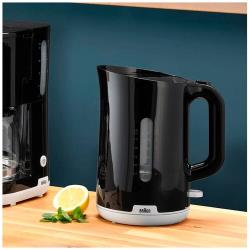 Чайник электрический Braun WK1100BK, 2200Вт, черный
