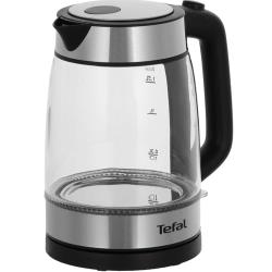 Чайник электрический Tefal KI700830 стеклянный с подсветкой 1.7 л, с индикатором уровня воды, автоотключением, 2200 Вт