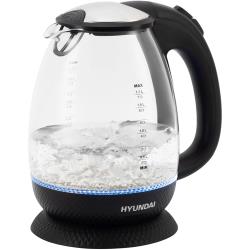 Чайник Hyundai HYK-G3804, 1.7 л, 2200 Вт, черный
