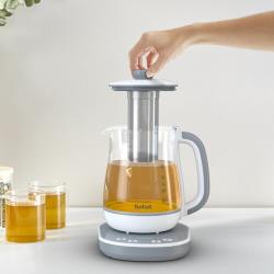 Чайник Tefal BJ551B10, Grau  /  Wei?