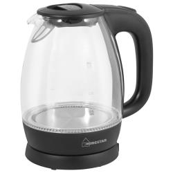 Чайник электрический HOMESTAR HS-1012 1,7л, стекло, зеленый