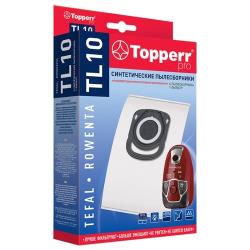 TL10 / 2 Topperr Пылесборник синтетический для пылесоса Tefal, Rowenta(ZR200540.720.940) 8 шт. в ед.