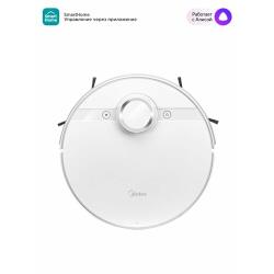 Робот-пылесос с Wi-Fi Midea VCR M7, белый, LiDAR, сухая и влажная уборка, турбо-щетка, HEPA-фильтр