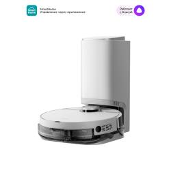 Робот-пылесос Midea VCR S8+ с базой самоочистки и электролизом, влажная / сухая уборка, виброшвабра, турбощетка, Wi-Fi, LiDAR
