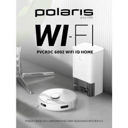 Робот-пылесос с пыленакопителем PVCRDC 6002 WIFI IQ