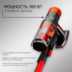 Беспроводной мощный вертикальный пылесос с влажной и сухой уборкой JENXY M1