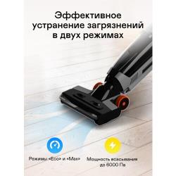 Пылесос вертикальный беспроводной моющий GARLYN М-5000 AQUA