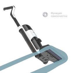 Вертикальный пылесос, беспроводной, с влажной уборкой, Tuvio TW01MBHW, белый / чёрный