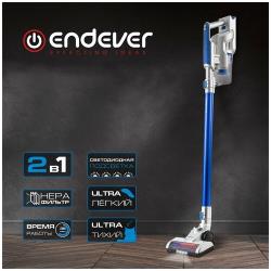 Пылесос вертикальный Endever SkyClean VC-302 (90246) синий / серебристый