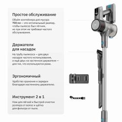 Беспроводной вертикальный пылесос Teqqo Powerstick Pet