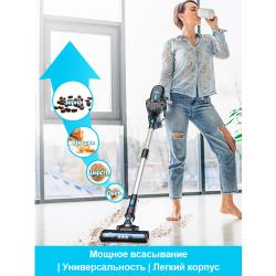 Аккумуляторный пылесос INSE V70, вертикальный пылесос для шерсти домашних животных