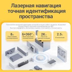 Робот-пылесос Xiaomi Mijia Sweeping Vacuum Cleaner 3C CN, белый