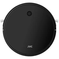 Робот - пылесос JVC 2 в 1 сухая и влажная уборка, 4 режима, турбо щетка, HEPA фильтр, голосовой помощник, смартфон-управление Smart life, Wi-Fi