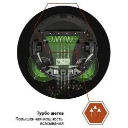 Робот - пылесос JVC 2 в 1 сухая и влажная уборка, 4 режима, турбо щетка, HEPA фильтр, голосовой помощник, смартфон-управление Smart life, Wi-Fi